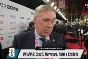 安切洛蒂：巴西队有能力三场小组赛都赢下，目标是打进世界杯决赛