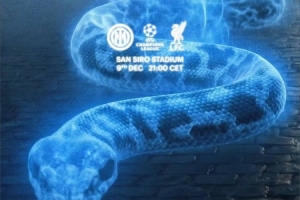 国米发布战利物浦动画海报：魔杖高举，灵蛇骑士团已准备就绪