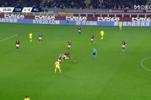 再遭打击！米兰中场被断，萨帕塔得球低射破门